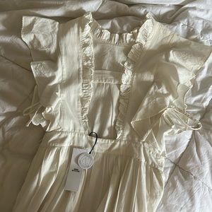 Laura Ashley x Urban Outfitters White Dress | NWT | Medium